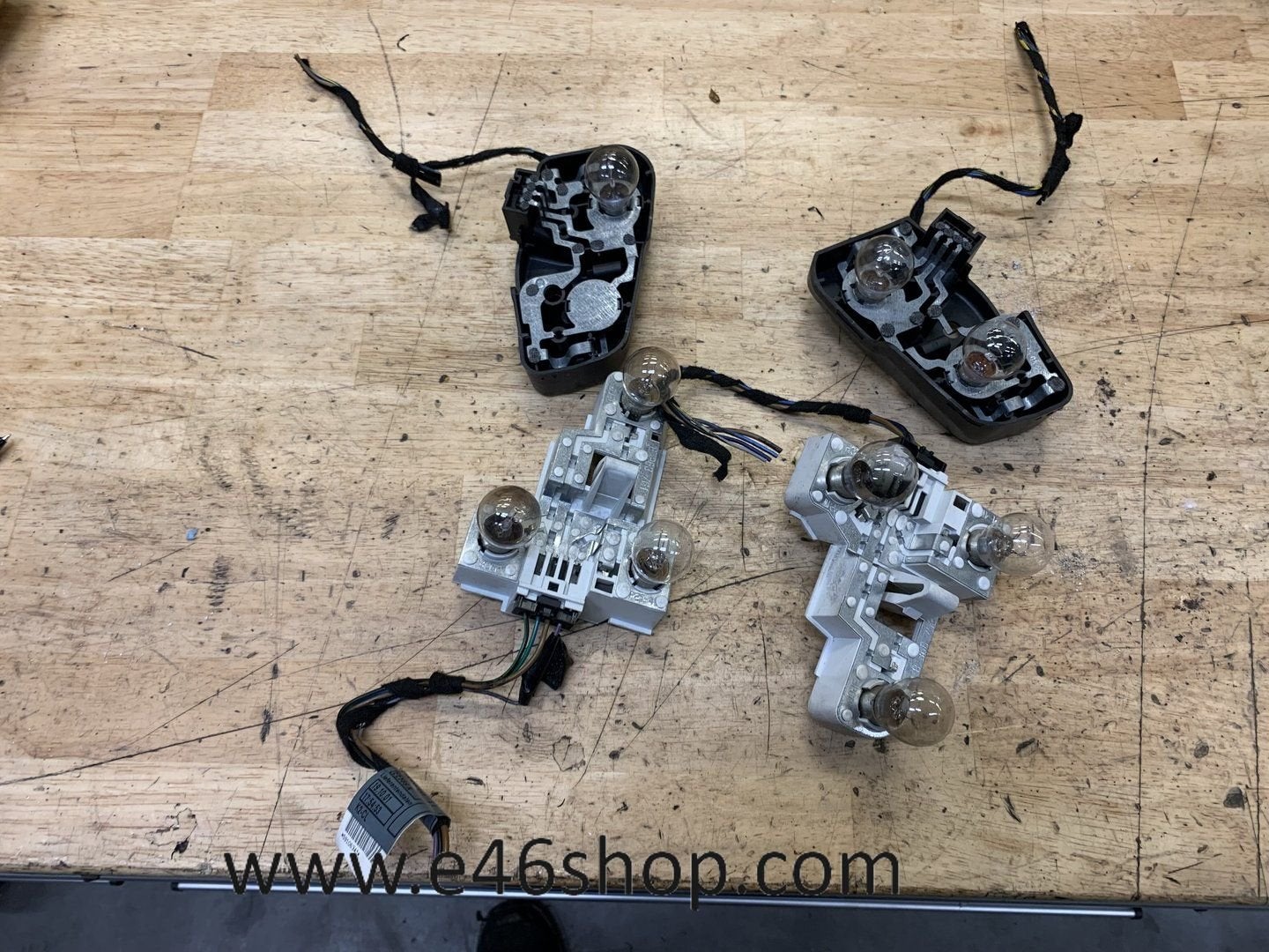 ACHTERLICHT LAMPHOUDER BMW E46 TOURING, Gebruikt, -, -, Ophalen of Verzenden