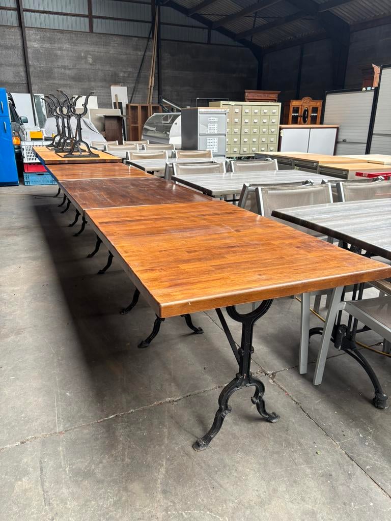 Horeca Tafels 80x120 Goede staat 7 Stuks., Articles professionnels, Horeca | Mobilier & Aménagement, Enlèvement