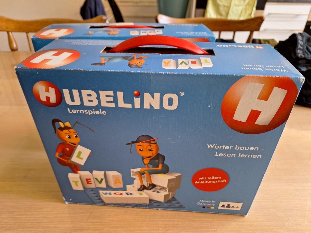Hubelino letters en cijfers, Ophalen