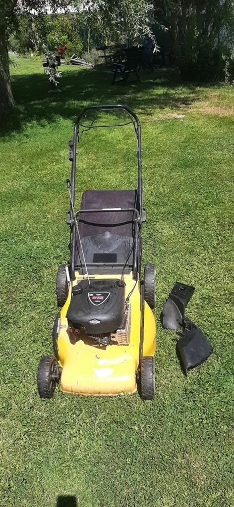 Grasmaaier powerplus Powxg6010, Tuin en Terras, Grasmaaiers, Opvangbak, Ophalen