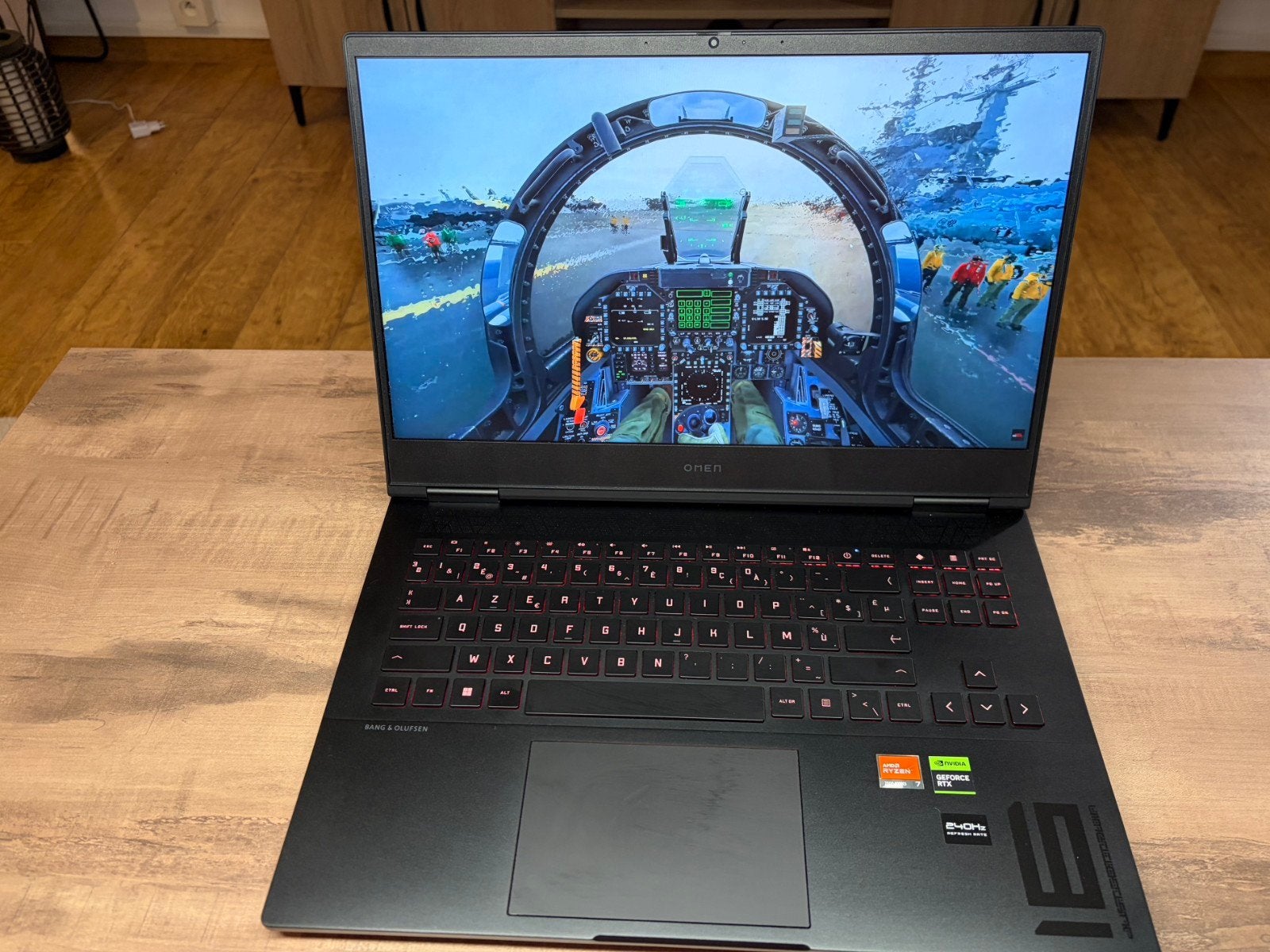 HP OMEN Gaming Laptop 16GB DDR5 RTX 4070 Ryzen 7 240Hz QHD, Enlèvement, Gaming, SSD, Azerty