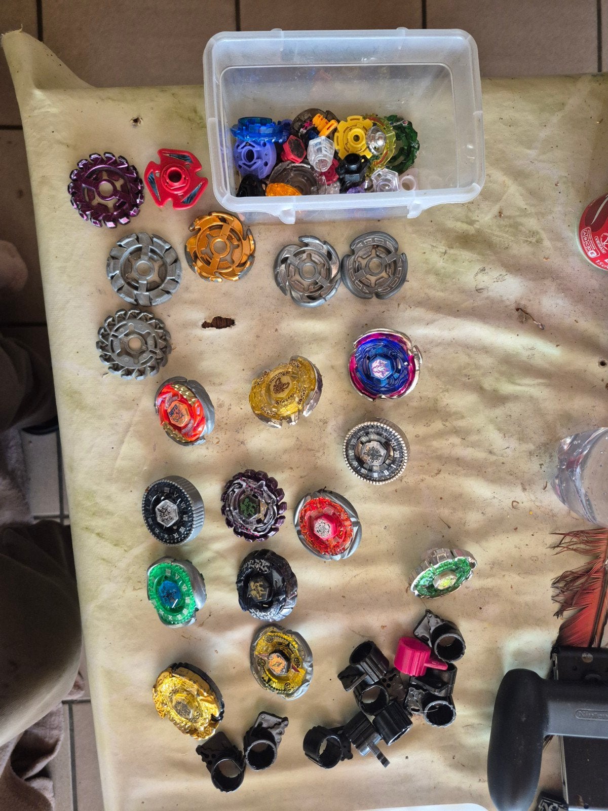 BEYBLADES  hasbro en takara tomi, Ophalen, Gebruikt