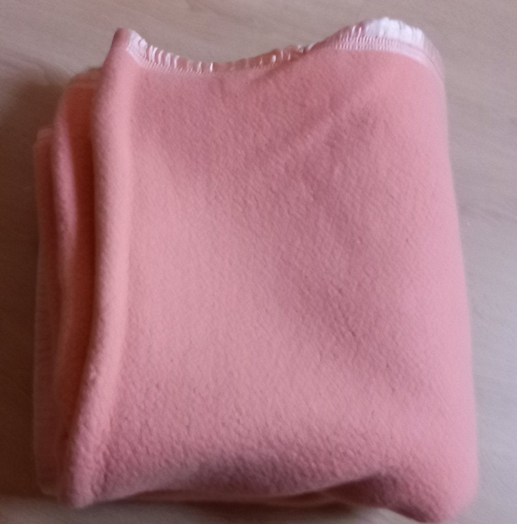 Roze 100% wollen deken tweepersoonsbed-ZGAN, Huis en Inrichting, Slaapkamer | Beddengoed, Tweepersoons, Ophalen of Verzenden, Overige merken