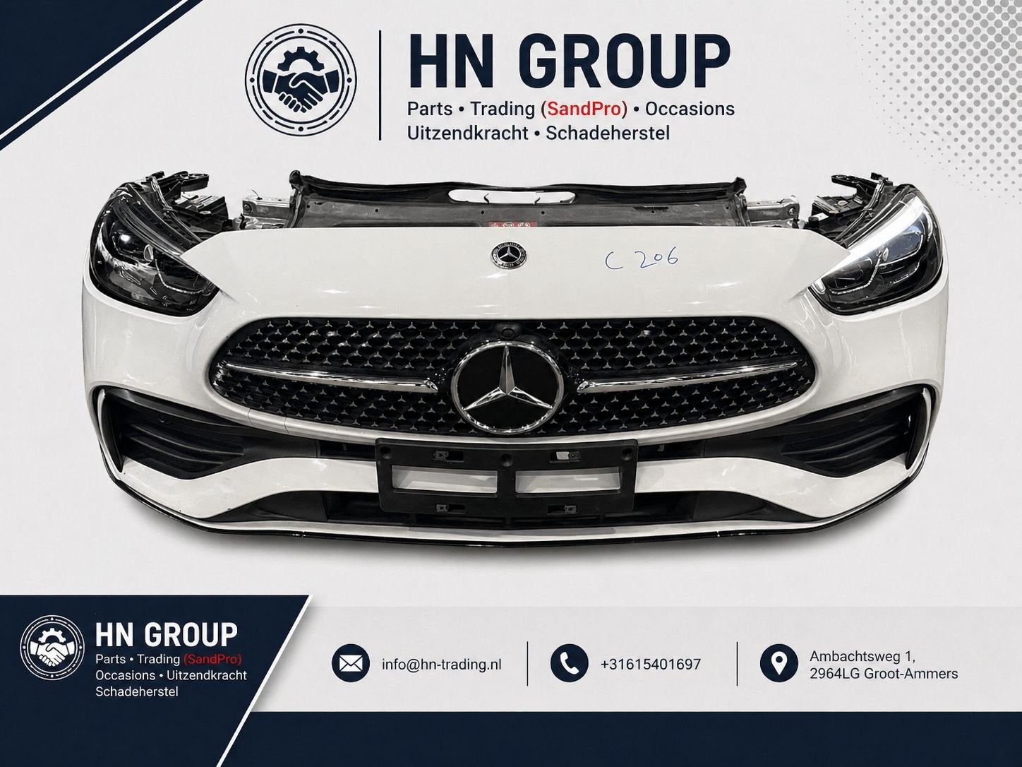 Mercedes-Benz C Klasse Voorfront, Utilisé, -, -, Enlèvement ou Envoi