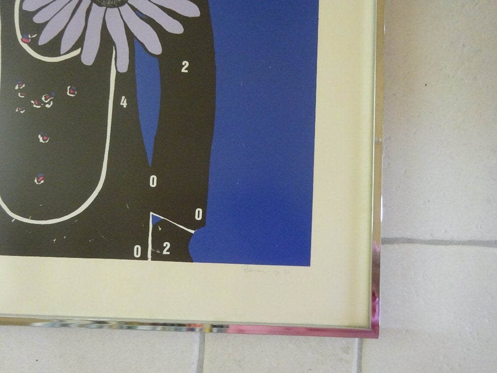 Paul Van Hoeydonck, litho, 27/99, figuur '76, 63 x 47 cm, Lithografie, Gelimiteerde oplage, Abstract, Ophalen