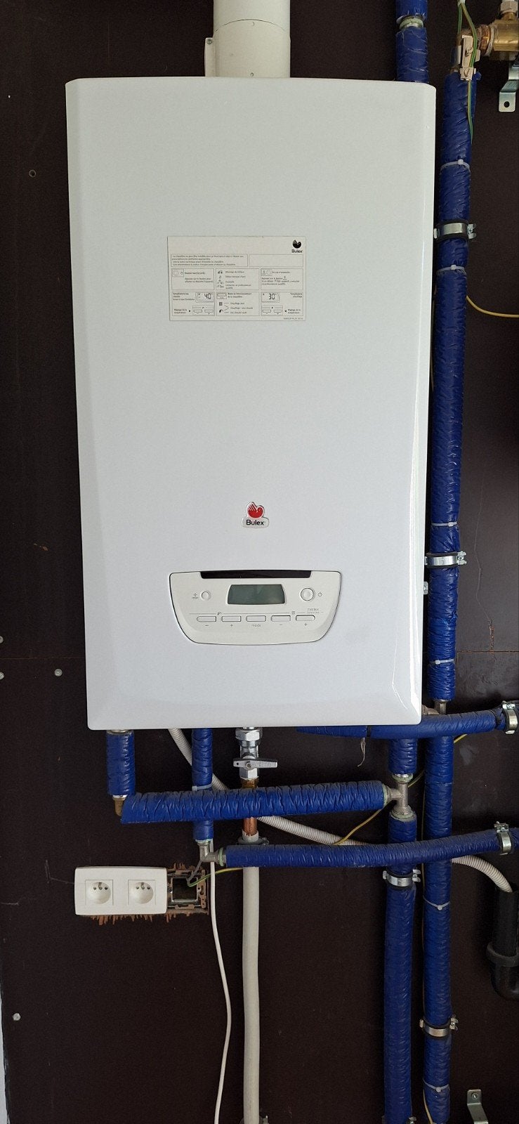 Verwarmingsketel Bulex en boiler, Bricolage & Construction, Enlèvement, Boiler