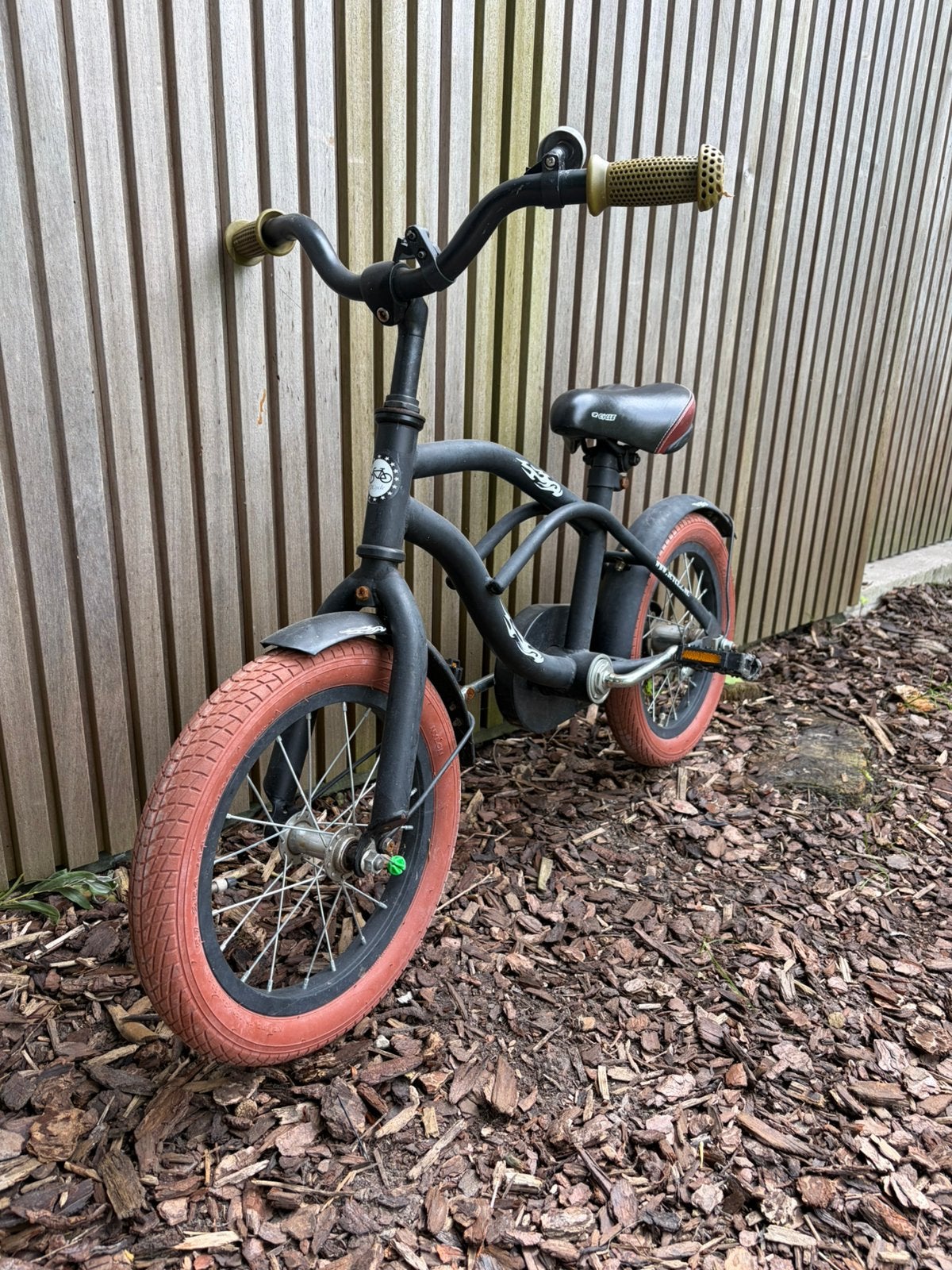 Kinderfiets 14’’, Fietsen en Brommers, Ophalen, Zo goed als nieuw, Zijwieltjes