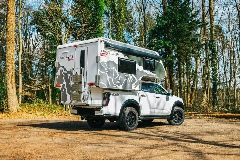 Nieuw! pick-up Afzetunit - camper TRAVELLER 200 Bivakcampers, Enlèvement, Neuf