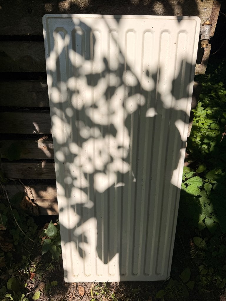 Radiator, Doe-het-zelf en Bouw, Verwarming en Radiatoren, Ophalen, Gebruikt, Radiator, Minder dan 60 cm