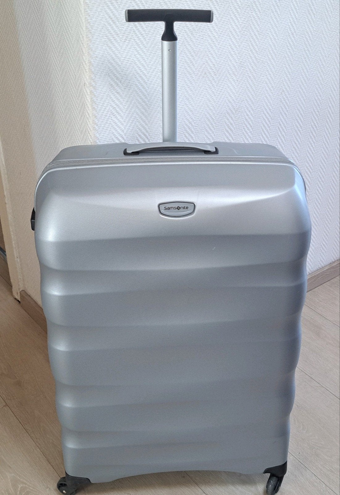 samsonite modèle spinner grande valise trolley 4x roulettes, Enlèvement, Comme neuf, Roulettes