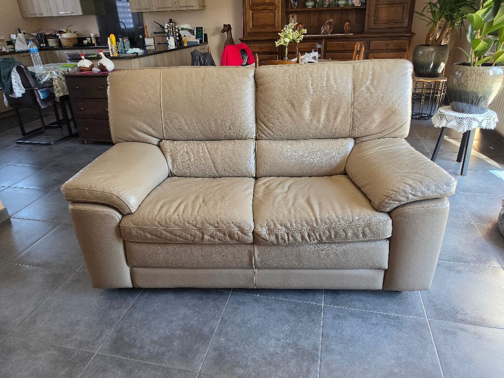 Special aanbieding: fauteuilset  een onverslaanbare prijs, Ophalen, Gebruikt, Leer