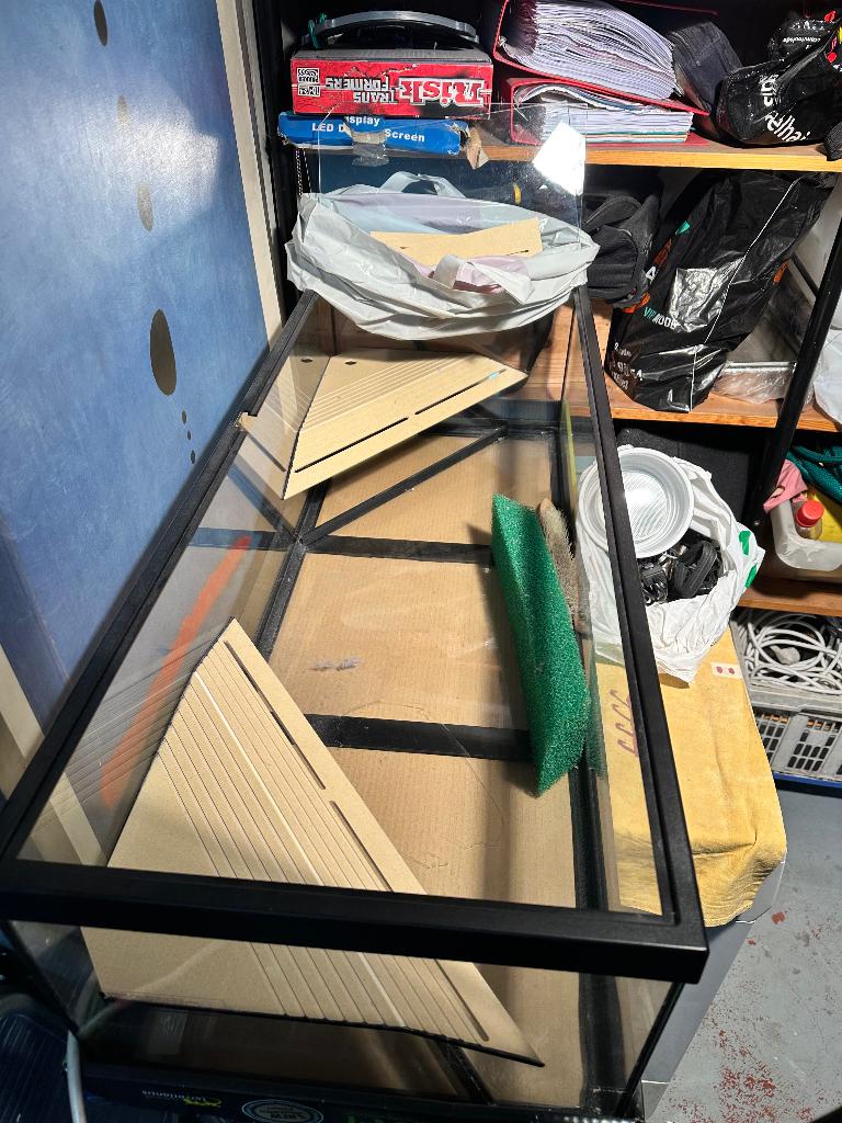 Vivarium poissons tortues, Animaux & Accessoires, Enlèvement, Chauffage, Comme neuf, Aquarium vide