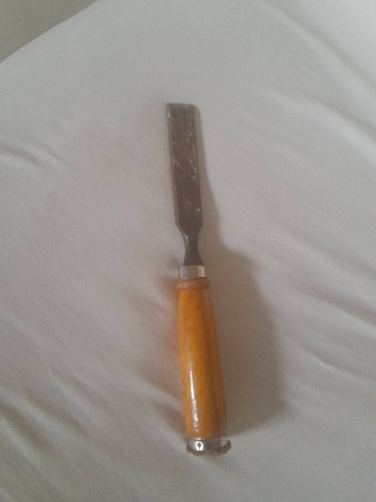 Vintage houtbeitel, Ophalen
