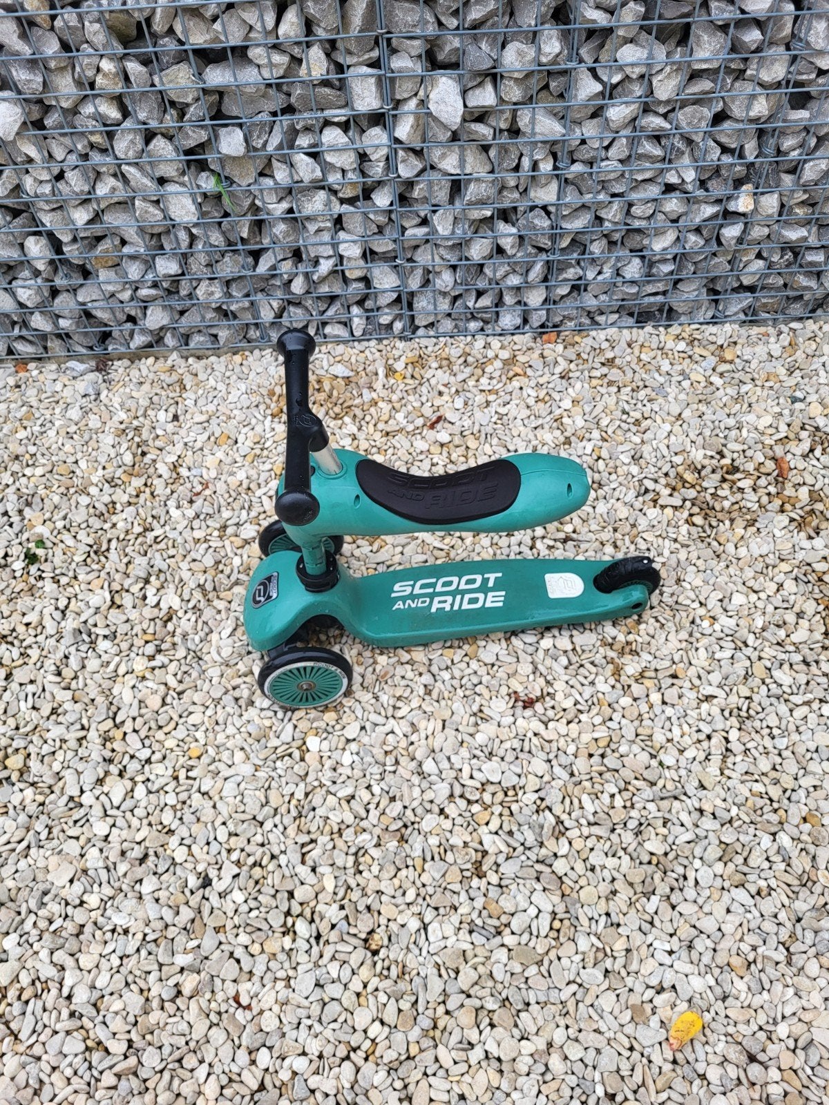 Scoot and Ride loopfiets en Step, Ophalen