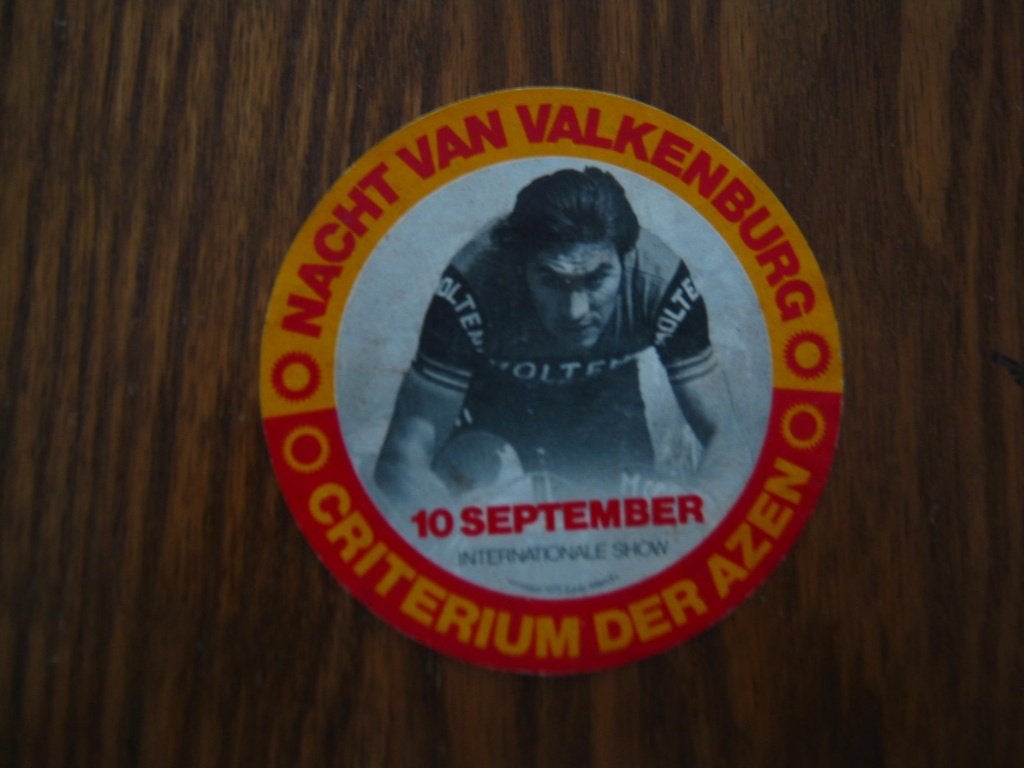 STICKER EDDY  MERCKX, Verzamelen, Verzenden, Zo goed als nieuw