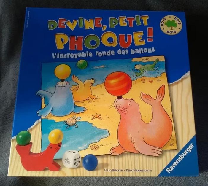 Jeu "Devine, Petit Phoque" Ravensburger dès 4 ans, Trois ou quatre joueurs, Enlèvement ou Envoi, Comme neuf, Ravensburger