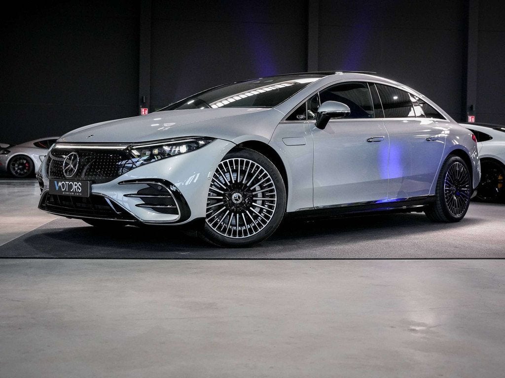 Mercedes-Benz EQS 450+ - AMG - HUD - Airmatic - Massage - Tr, Automaat, Gebruikt, Zwart, 333 pk