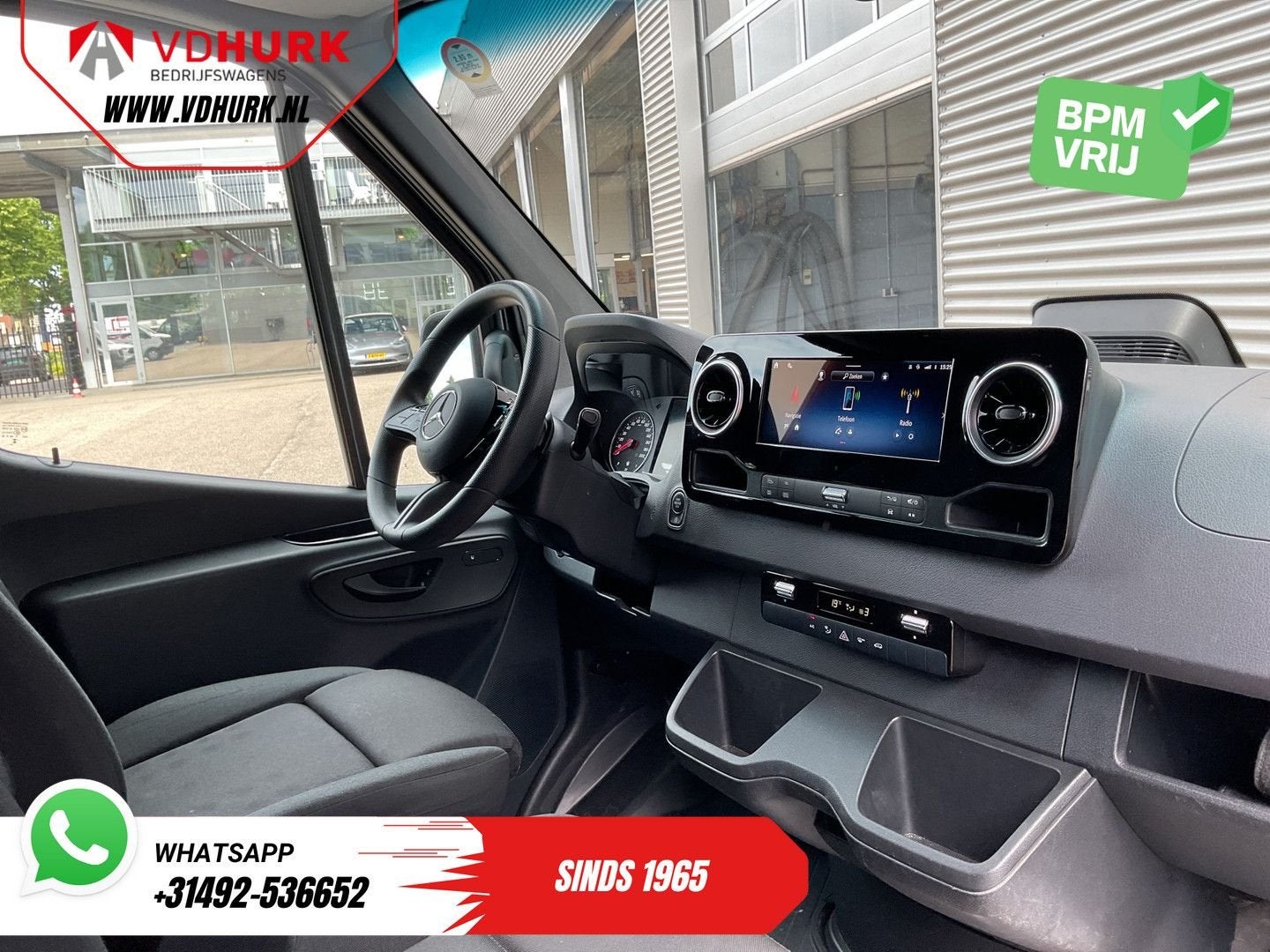 Mercedes-Benz Sprinter 317 CDI Aut. L2H2 LED/ Stoelverw./ Ge, Automaat, Mercedes-Benz, Bedrijf, Diesel