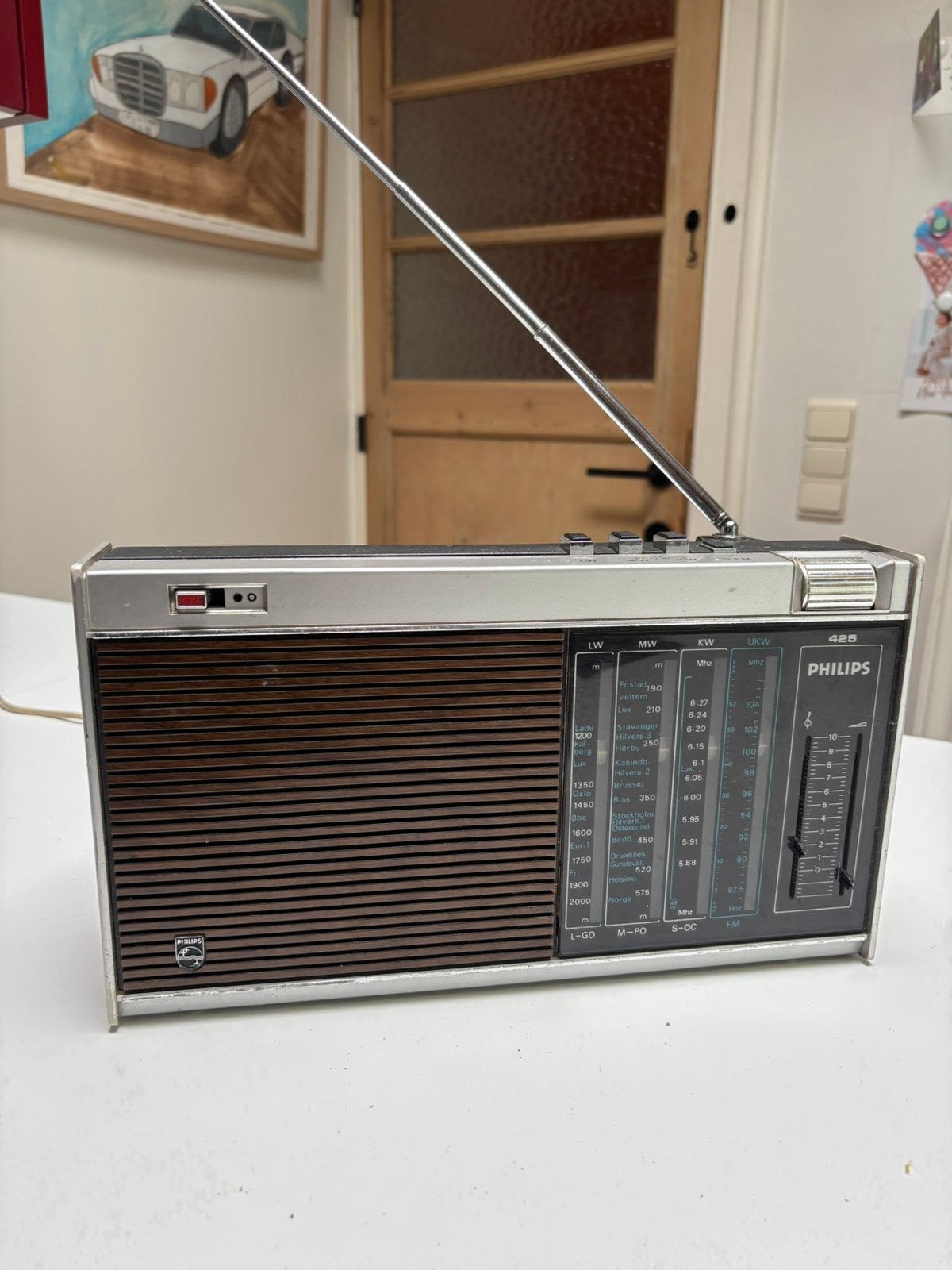 Philips 425 radio, Enlèvement, Utilisé, Radio