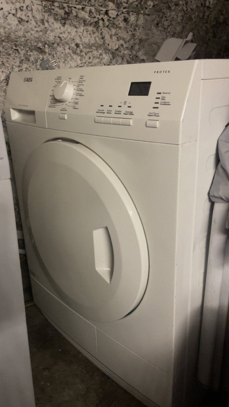 À vendre machine a laver et sechoir a condensation, Elektronische apparatuur, Droogkasten, 6 tot 8 kg, Ophalen, Gebruikt