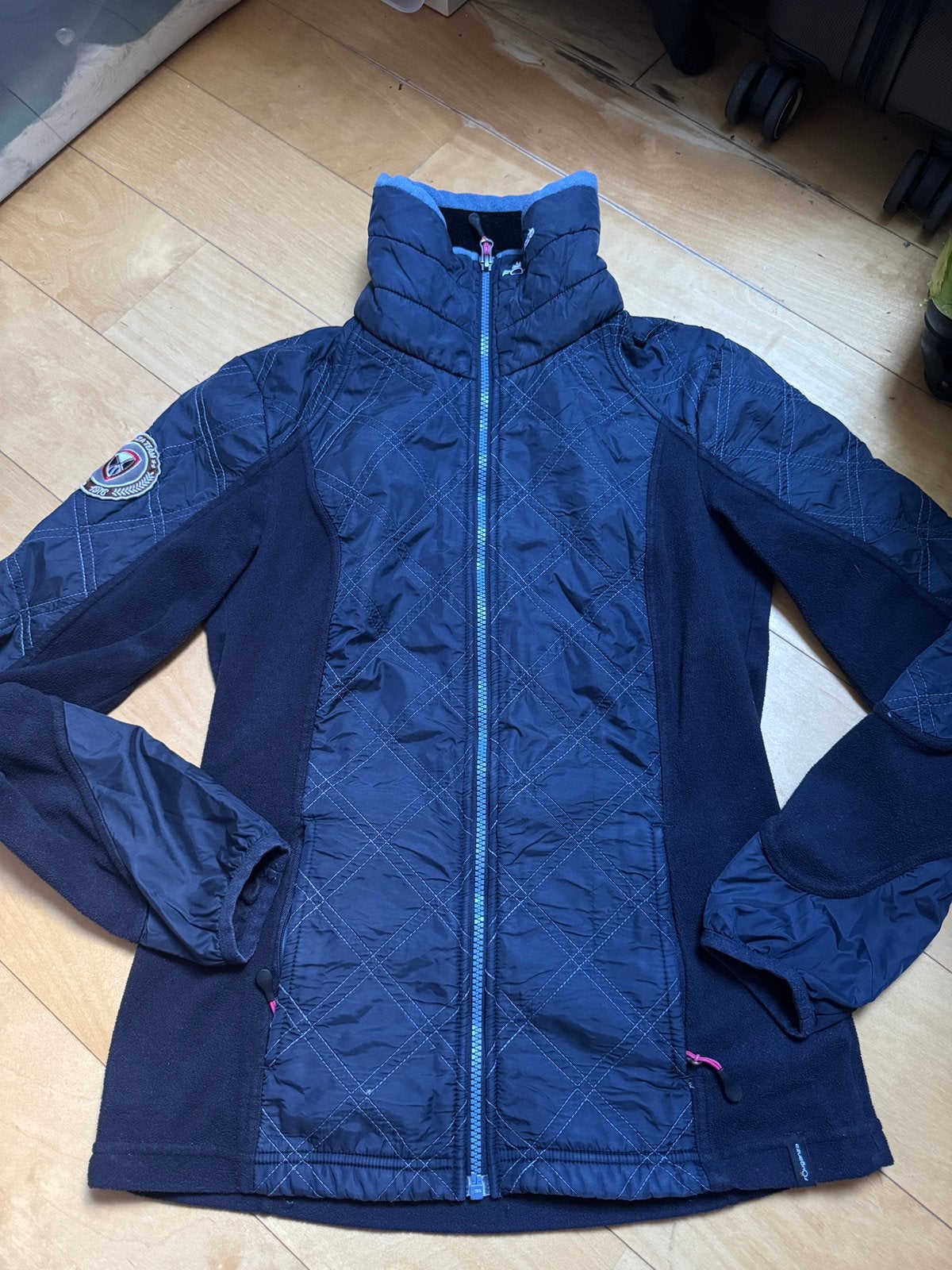 Gilet/ polaire bleu équitation, Vêtements d'extérieur, Enlèvement ou Envoi, Bleu, Fouganza