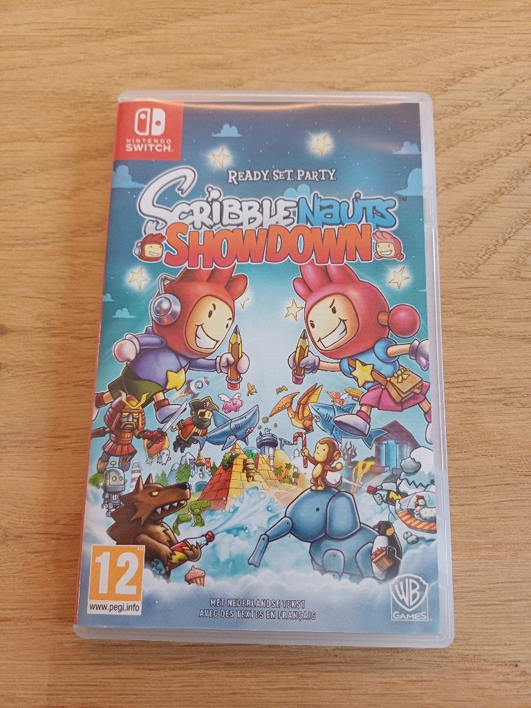 Scribblenauts Showdown pour Nintendo Switch, Enlèvement ou Envoi, Comme neuf, Puzzle et Éducatif
