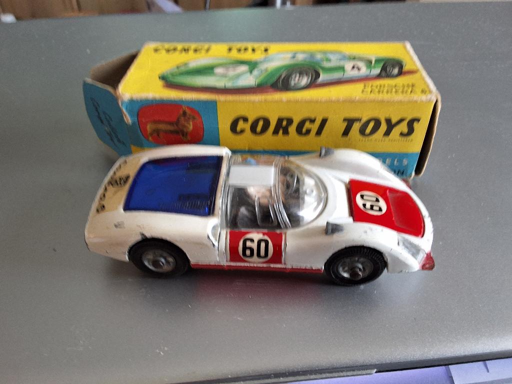 porsche carrera 6, Hobby en Vrije tijd, Modelauto's | 1:43, Ophalen of Verzenden, Gebruikt, Auto, Corgi