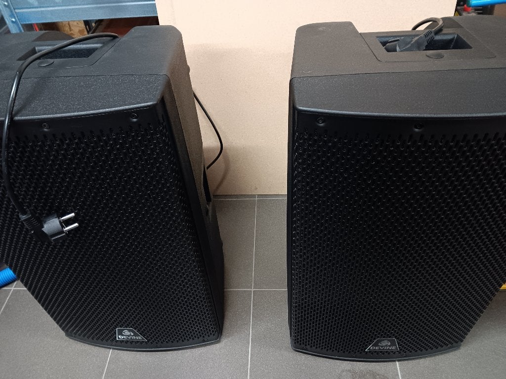 2x Devine Onyx 12a en 1x Devine Onyx 18sa, Audio, Tv en Foto, Luidsprekerboxen, Ophalen, Zo goed als nieuw