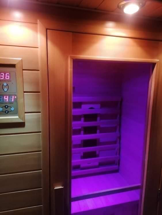 Infrarood cabine korte golf, Sport en Fitness, Sauna, Ophalen
