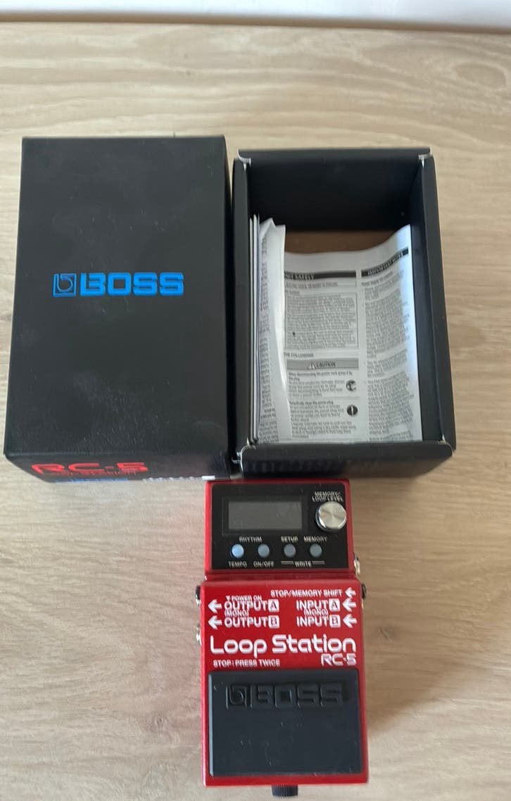 Boss RC-5 Loopstation - Nieuwstaat, Ophalen, Zo goed als nieuw