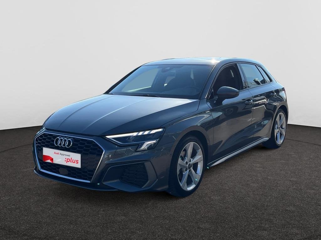 Audi A3 Sportback AUTOMAAT*150PK*S-LINE*CARPLAY*GPS*SENSOREN, Autos, Audi, Argent ou Gris, Achat, Cruise Control, https://public.car-pass.be/vhr/09381884-76ae-497d-8727-ebffa46fc40d