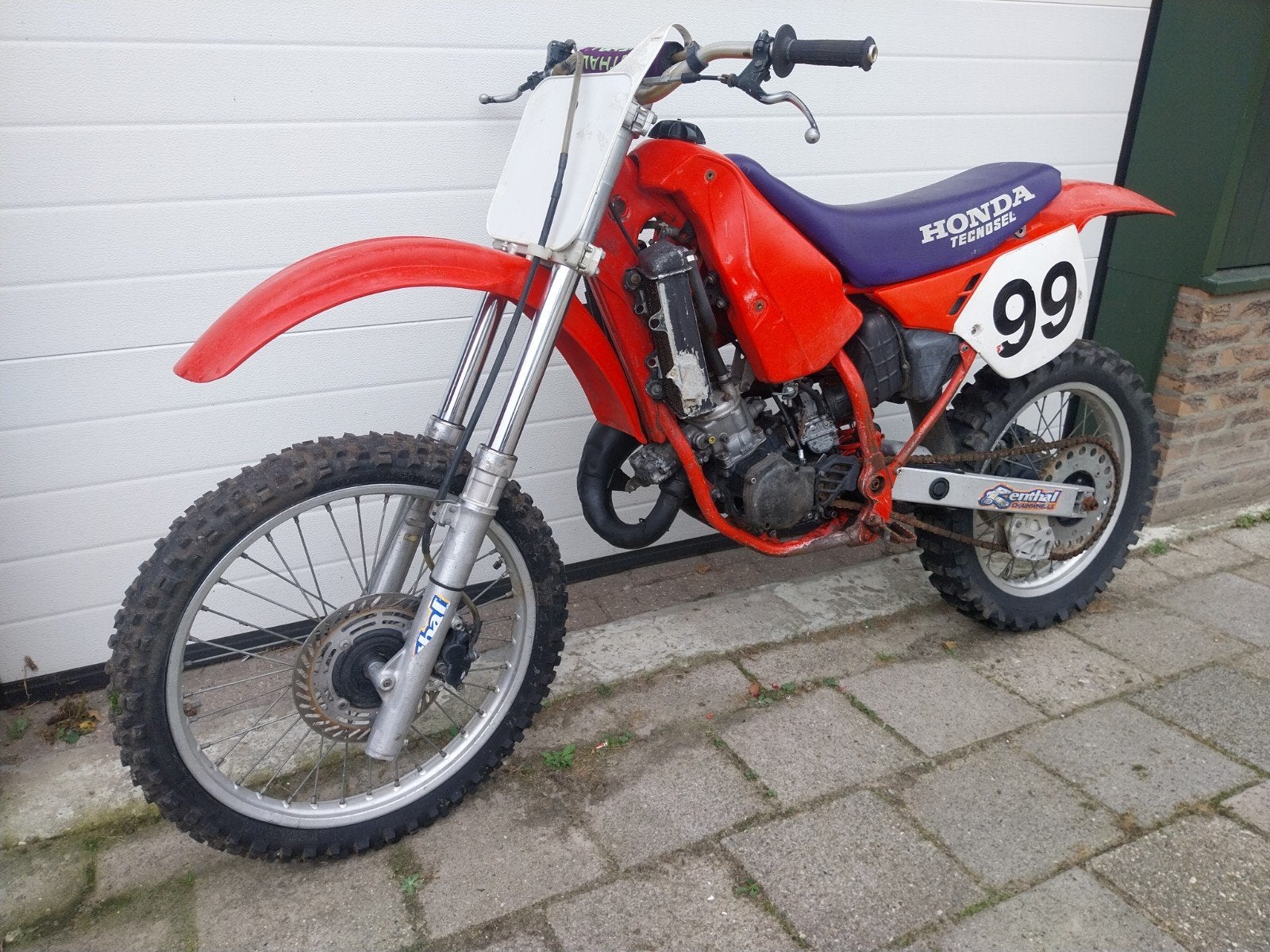 honda cr 125 1989 crossmotor opknapper loop sloop cr125r, Ophalen, 6 versnellingen, Honda, Gebruikt