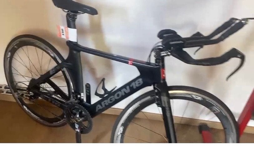 Contre la montre argon E116, Enlèvement, Carbone, Frein sur jante