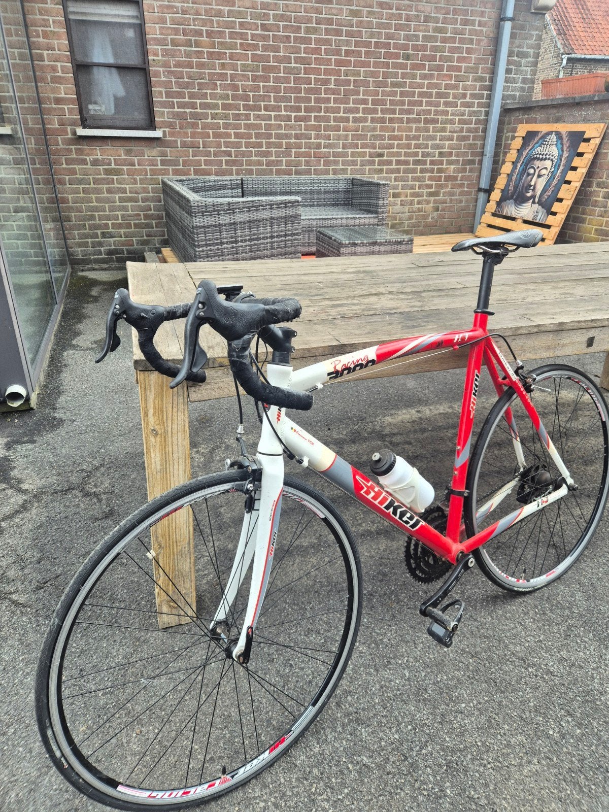 koersfiets , Race fiets, Ophalen