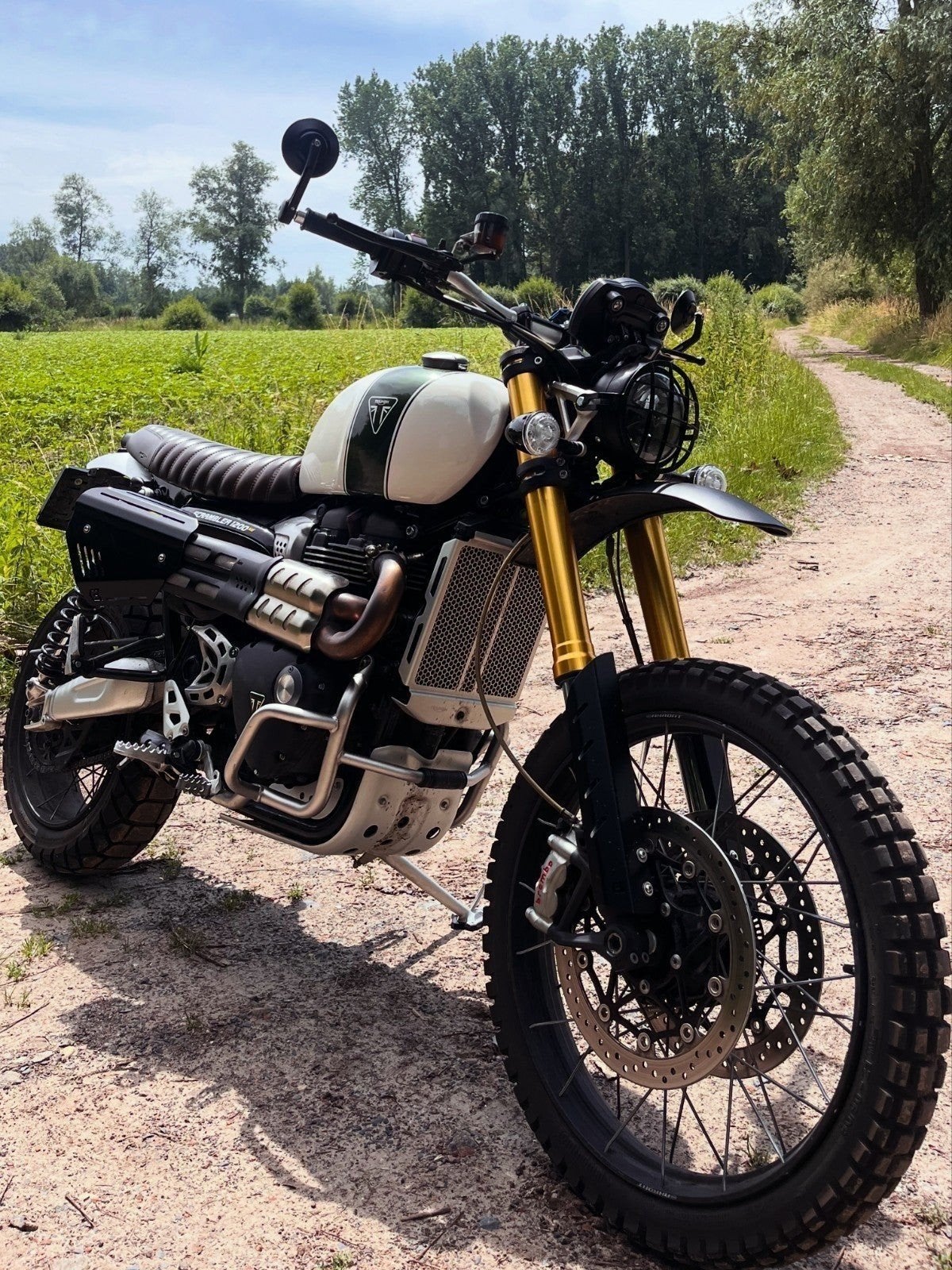 Triumph Scrambler 1200 XE, 2 cilinders, Traction Control, Motorrijbewijs A, Particulier