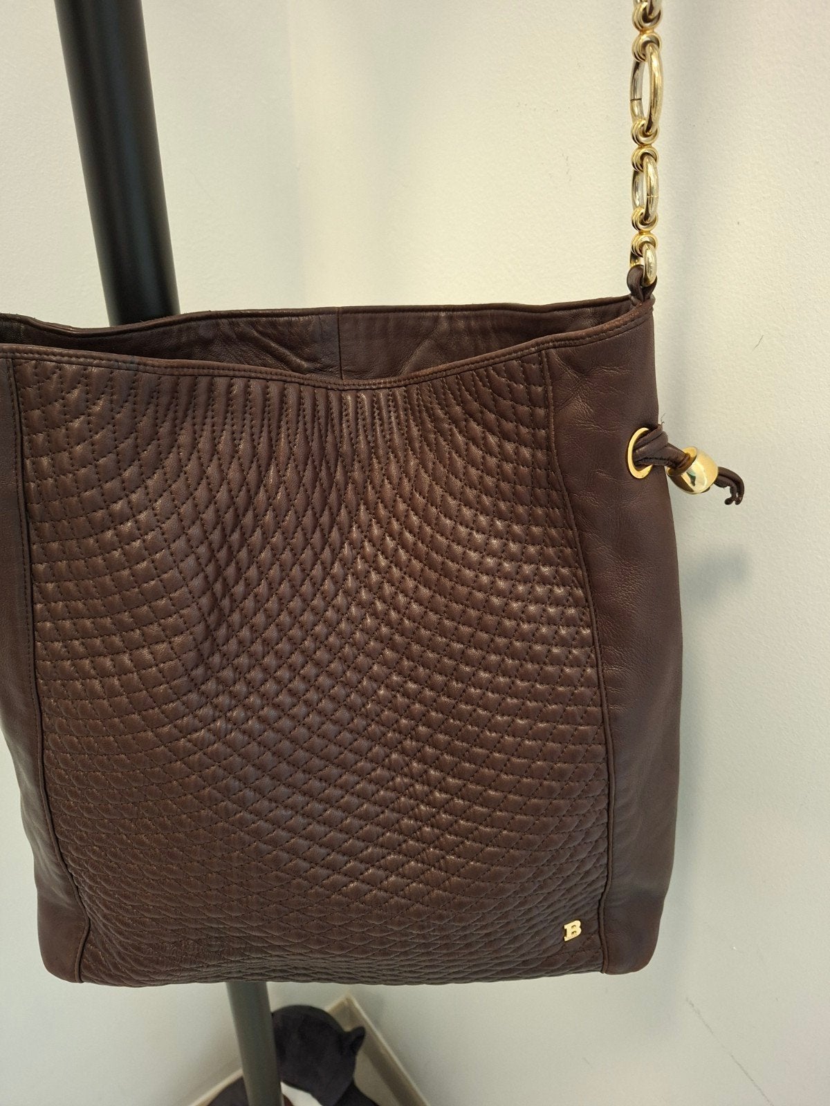 Handtas Bally, Ophalen, Zo goed als nieuw, Bruin, Shopper