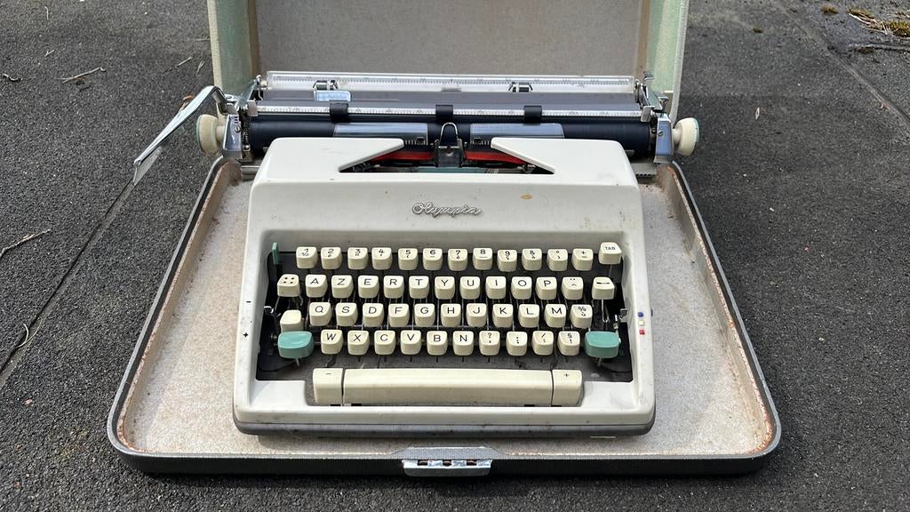 Olympia typemachine 60’-70’, Enlèvement