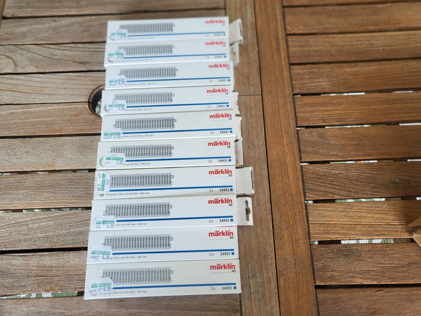 Marklin overgang rails 24951, Ophalen, Rails