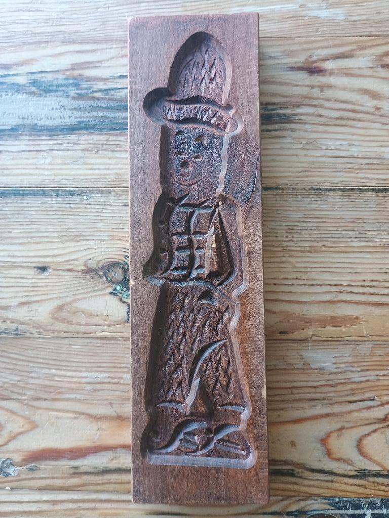 antieke of vintage houten speculaasvorm, Antiek en Kunst, Ophalen
