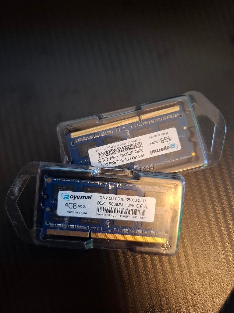DDR3 SODIMM, 8 GB, DDR3, Ophalen of Verzenden, Zo goed als nieuw