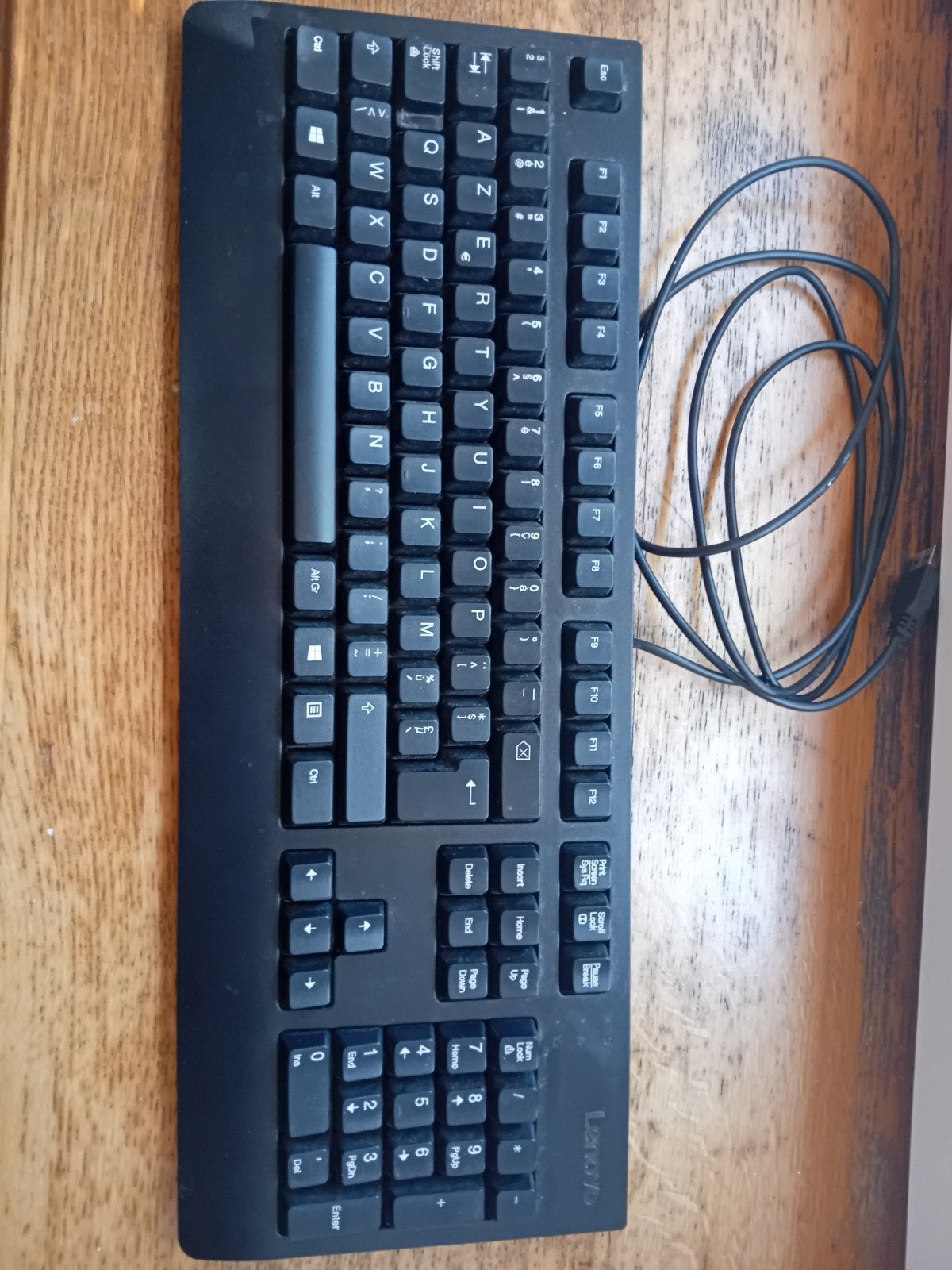 Clavier Lenovo, Clavier gamer, Azerty, Comme neuf, Enlèvement