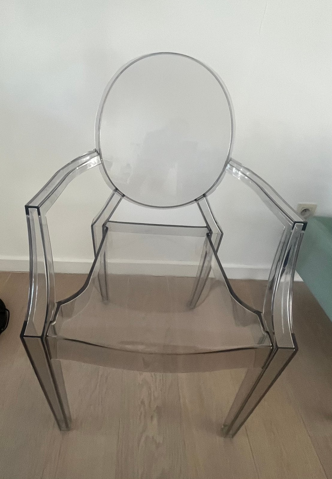8 Originele Kartell Louis Ghost stoelen (Philippe Starck), Huis en Inrichting, Stoelen, Ophalen, Gebruikt
