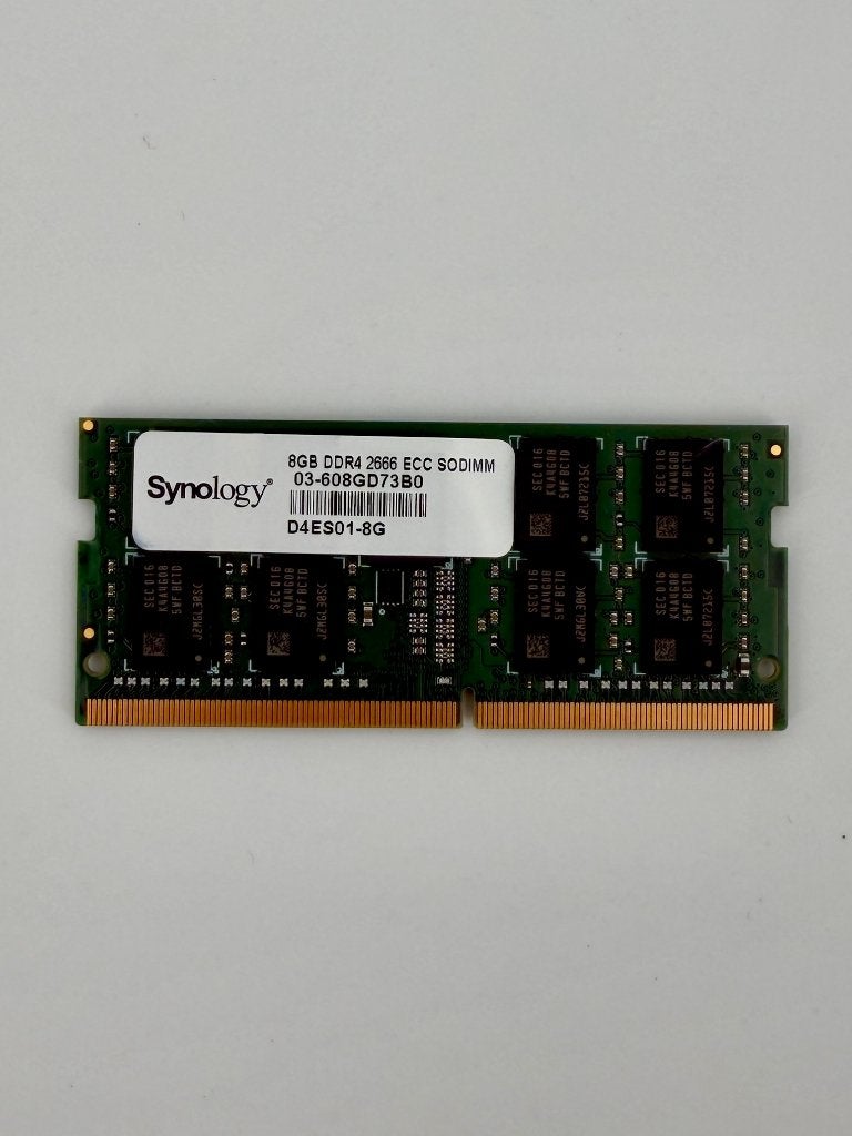 Mémoire Synology D4ES01-8G - 8 Go DDR4 ECC, Informatique & Logiciels, Mémoire RAM, Enlèvement ou Envoi, DDR4, 8 GB, Serveur