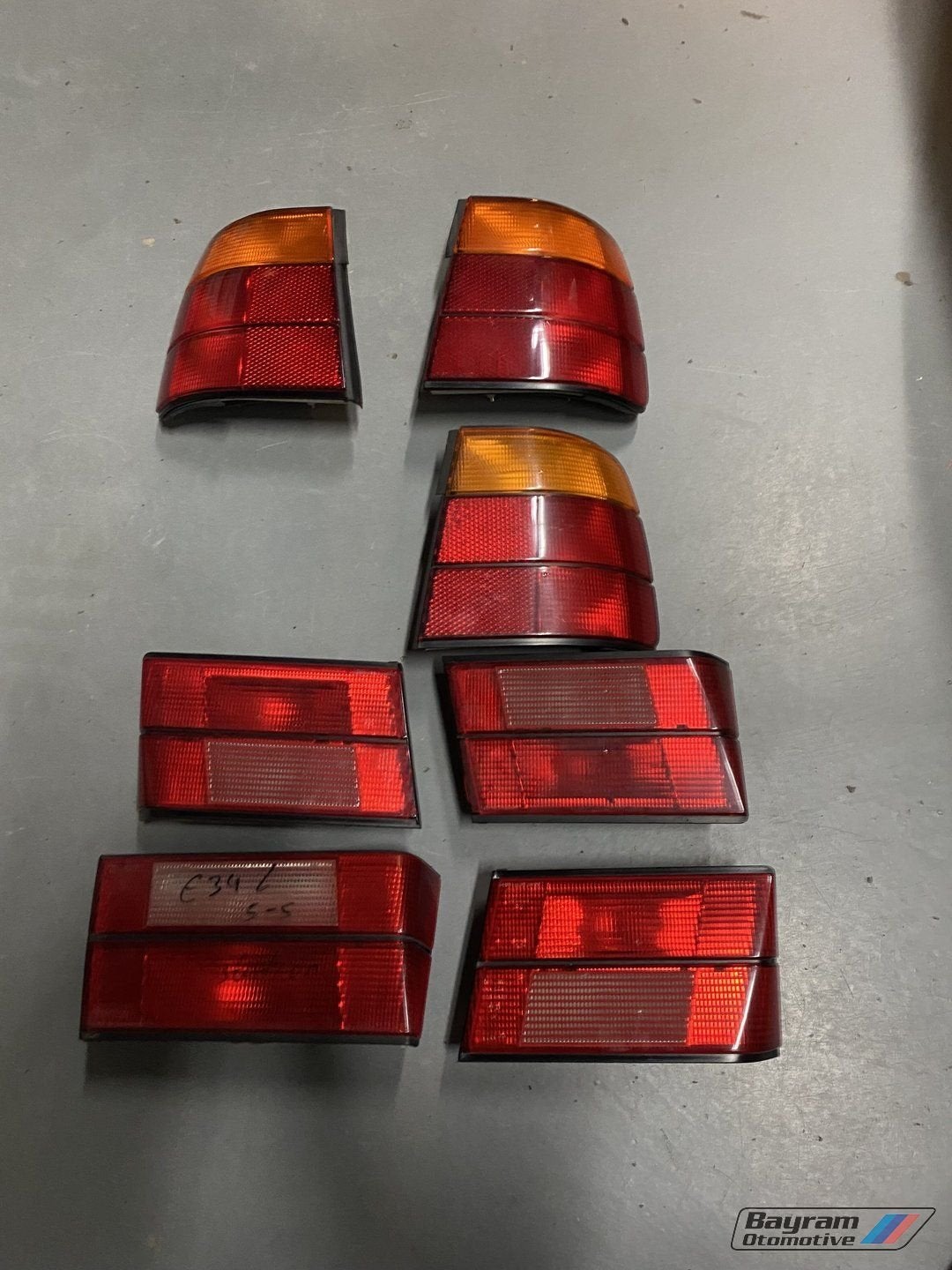 Bmw E34 achterlichten diverse sedan touring oem 5-serie M5, -, Utilisé, -, Enlèvement ou Envoi