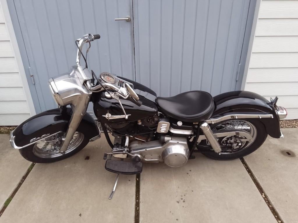 1973 harley electra glide, Motoren, 2 cilinders, Particulier, Toermotor, Handgeschakeld