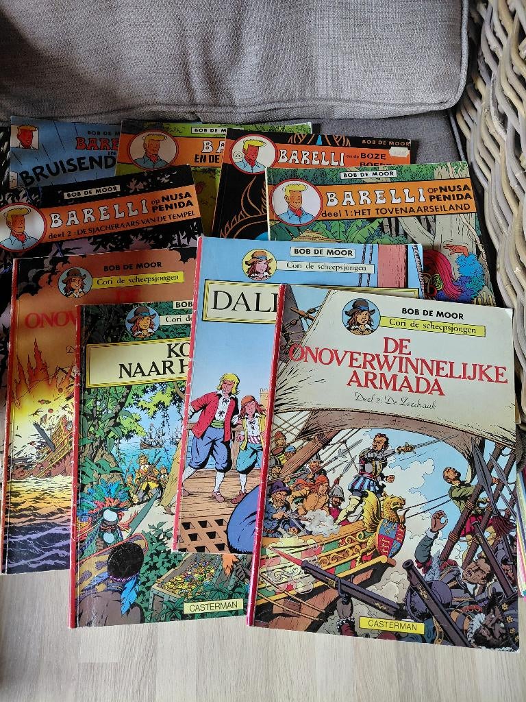 bob de moor, Meerdere stripboeken, Ophalen of Verzenden, Gelezen