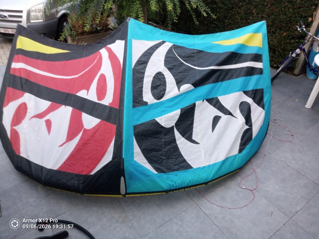 RRD religion 9m kite only, Watersport en Boten, Ophalen, Gebruikt, 9 m², Geen board