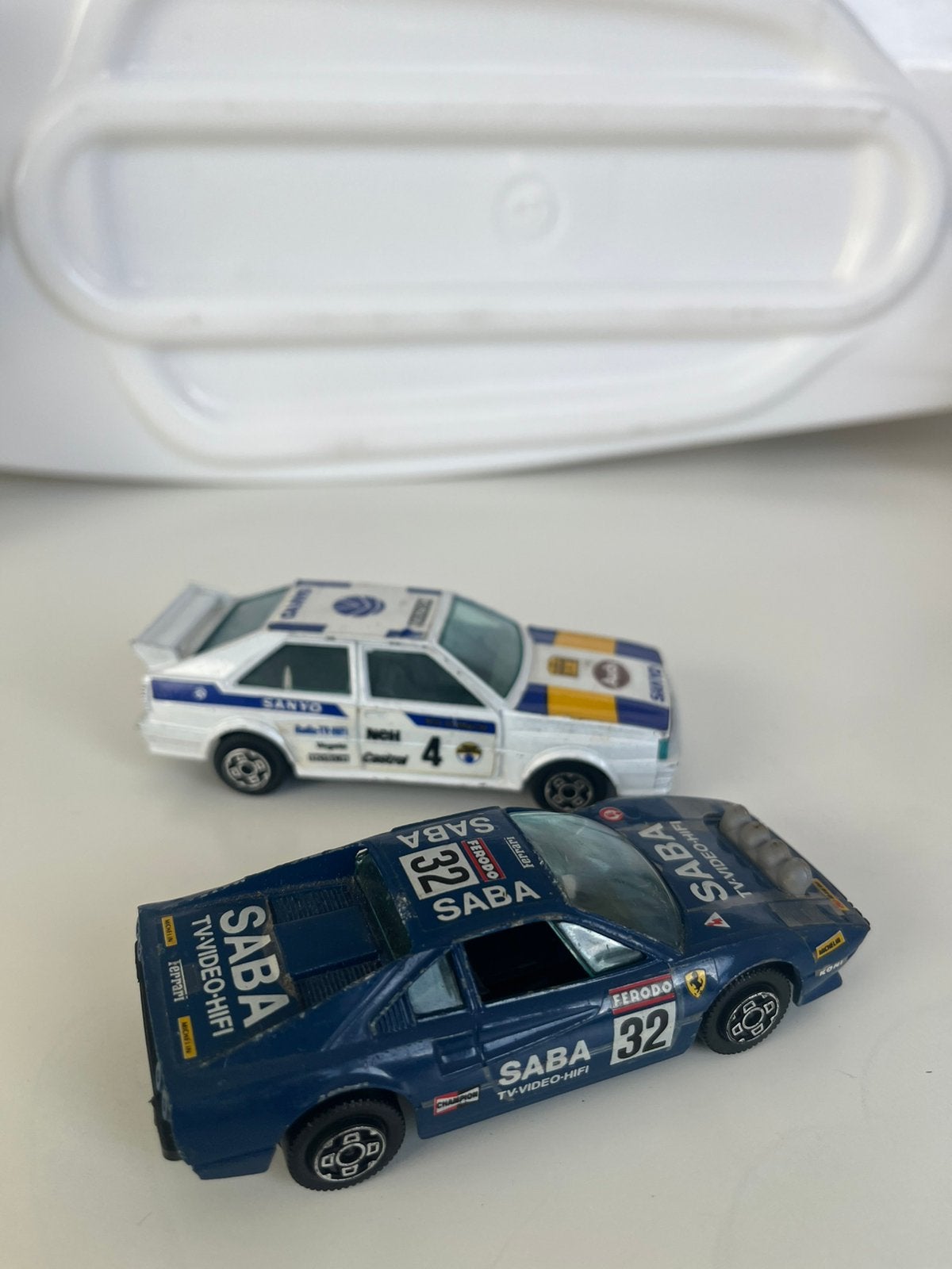 Lot 2 Burago 1/43 Rallye, Enlèvement, Utilisé, Voiture