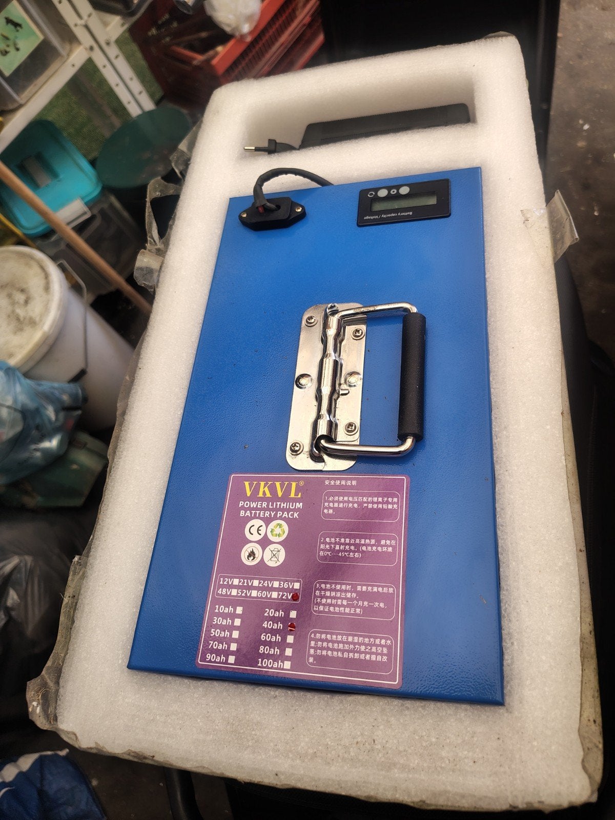 bat.electrische scooter 72v 40ah, Enlèvement