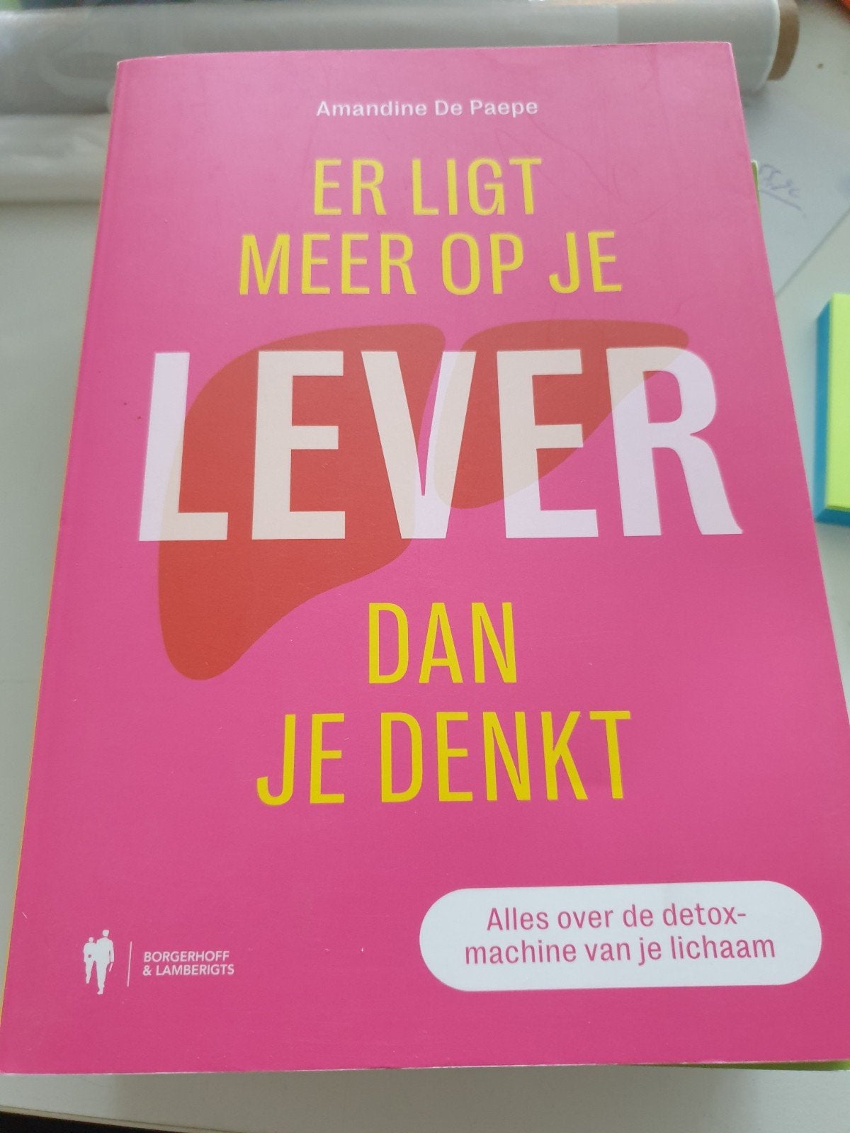 Amandine De Paepe - Er ligt meer op je lever dan je denkt, Amandine De Paepe, Enlèvement ou Envoi, Comme neuf, Santé et Condition physique